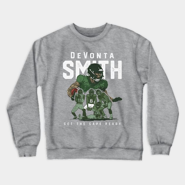 Devonta Smith Philadelphia Team Celebration Crewneck Sweatshirt by Chunta_Design